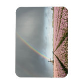 ヒヤシンスの虹とオランダの風車 マグネット (縦)