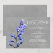 ヒヤシンスブライダルシャワー招待状 招待状 (正面/裏面)