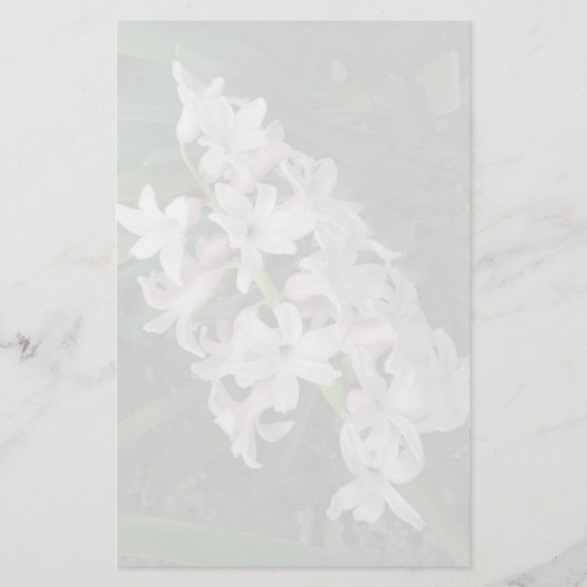 ヒヤシンス文房具 便箋 (正面)