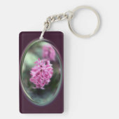ヒヤシンス春 キーホルダー (裏面)