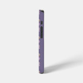ヒヤシンス模様のiPhoneケース iPhoneケース (左側面)