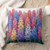 ヒヤシンス花枕 クッション (ブランケット)