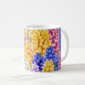 ヒヤシンス開花 コーヒーマグカップ (正面右)