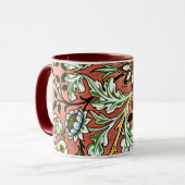 ヒヤシンス、ウィリアム・モリス・デザイン マグカップ (正面左)