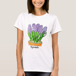 ヒヤシンス Tシャツ