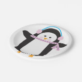 ヒヤリペンギン ペーパープレート (アングル)