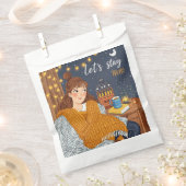 ヒュッゲな夜を楽しもう　ぬくもりのキャンドルライトセレブレーション フェイバーバッグ (クリップ留めされた状態)