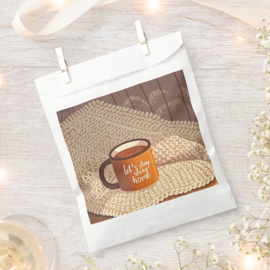 ヒュッゲ コージー ナイト ゆったりとした夜を祝おう フェイバーバッグ (クリップ留めされた状態)