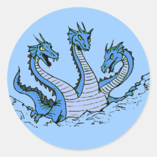 ヒュドラのドラゴン ラウンドシール