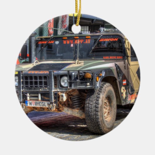 ヒュマーH1 セラミックオーナメント (正面)