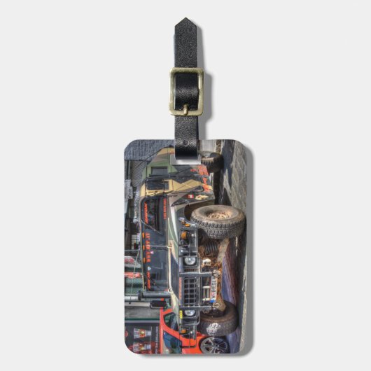 ヒュマーH1 ラゲッジタグ (正面縦)