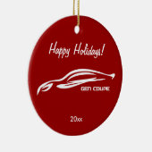 ヒュンダイの起源のクーペ セラミックオーナメント (右)