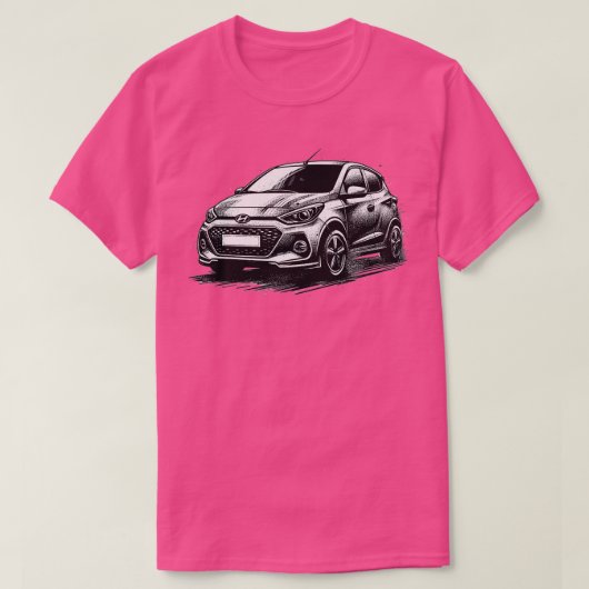 ヒュンダイi10 9 tシャツ (デザイン正面)