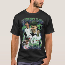ヒュンミンソン |サッカーのブートレッグTee Tシャツ