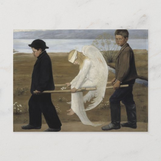 ヒューゴシンバーグアート ポストカード (正面)