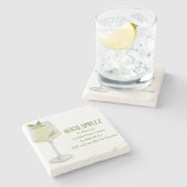 ヒューゴスピリッツコースター ストーンコースター (横)