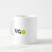 ヒューゴテニス コーヒーマグカップ (正面左)