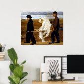 ヒューゴ・シマーグ傷ついた天使 ポスター (ホームオフィス)