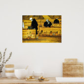 ヒューゴ・シンバーグによる死の庭1896 ポスター (キッチン)