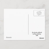 ヒューゴ・シンバーグによる死の庭1896 ポストカード (裏面)