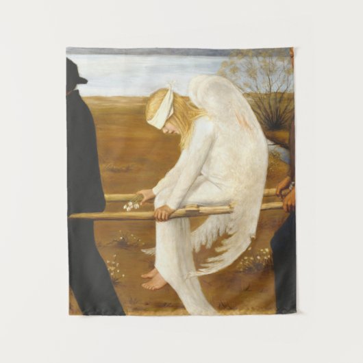ヒューゴ・シンバーグの傷ついた天使1903 タペストリー (正面)