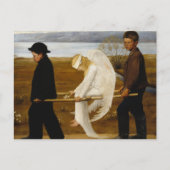 ヒューゴ・シンバーグの傷ついた天使 ポストカード (正面)