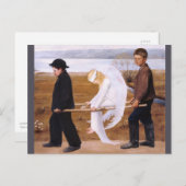 ヒューゴ・シンバーグ負傷したエンジェルCC1257アップデート ポストカード (正面/裏面)