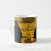 ヒューゴSimberg 1896年著死の庭 コーヒーマグカップ (正面左)