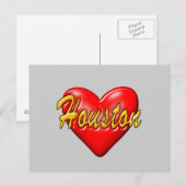 ヒューストンが大好き ポストカード (正面/裏面)