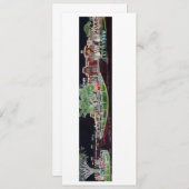 「ヒューストンのクリスマス：雪を降らせろ」 セーブザデート (正面/裏面)