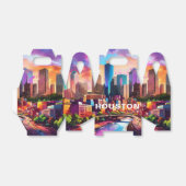 ヒューストンのスカイライン抽象アート フェイバーボックス (折り畳みなし)