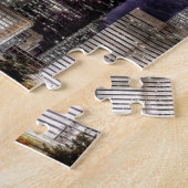 ヒューストンのスカイライン ジグソーパズル (側面)