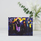 ヒューストンのスカイライン ポストカード (スタンド正面)