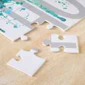 ヒューストンのテキサス州のスカイライン- SGのジャングル ジグソーパズル (側面)