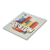 ヒューストンのテキサス州|の都市景観のデザイン タイル (側面)