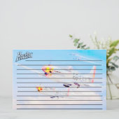 ヒューストンのムスタングの航空機 便箋 (スタンド正面)