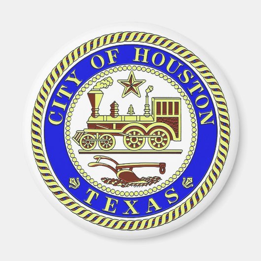 ヒューストンの封印 マグネット (正面)