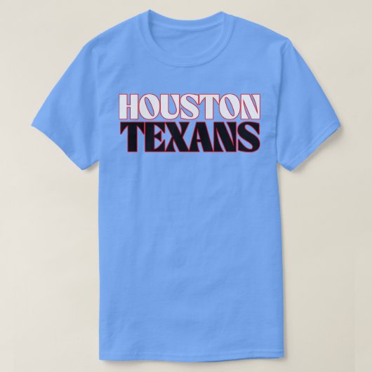 ヒューストンはアメリカ人に課税する Tシャツ (デザイン正面)