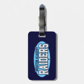 ヒューストンアカデミー; 侵入者 ラゲッジタグ (裏面縦)