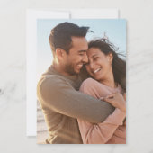 ヒューストンウェディング | モダンデコスカイライン 招待状 (裏面)