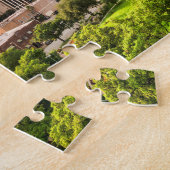 ヒューストンシティスケープ建物ジグソーパズル ジグソーパズル (側面)