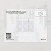 ヒューストンシティホールテキサス州 ポストカード (裏面)