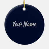 ヒューストンスカイラインテキサス州統一された州ヴィンテージUSA セラミックオーナメント (裏面)