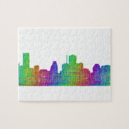 ヒューストンスカイライン ジグソーパズル