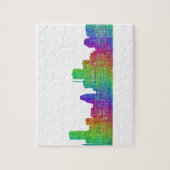 ヒューストンスカイライン ジグソーパズル (縦)