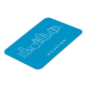 ヒューストンスカイライン マグネット (左側)