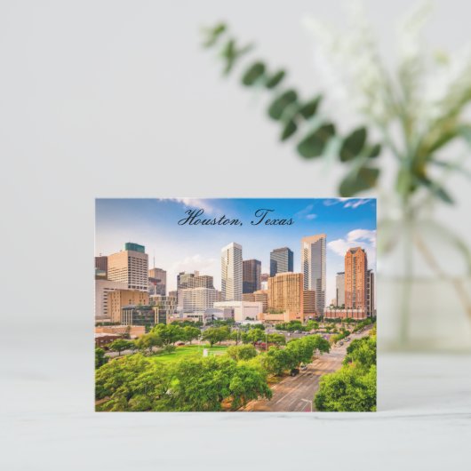 ヒューストンテキサス州はがき ポストカード (スタンド正面)