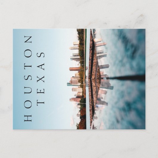 ヒューストンテキサス州はがき ポストカード (正面)