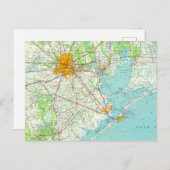 ヒューストンテキサス州はがき ポストカード (正面/裏面)