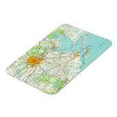 ヒューストンテキサス州はがき マグネット (左側)